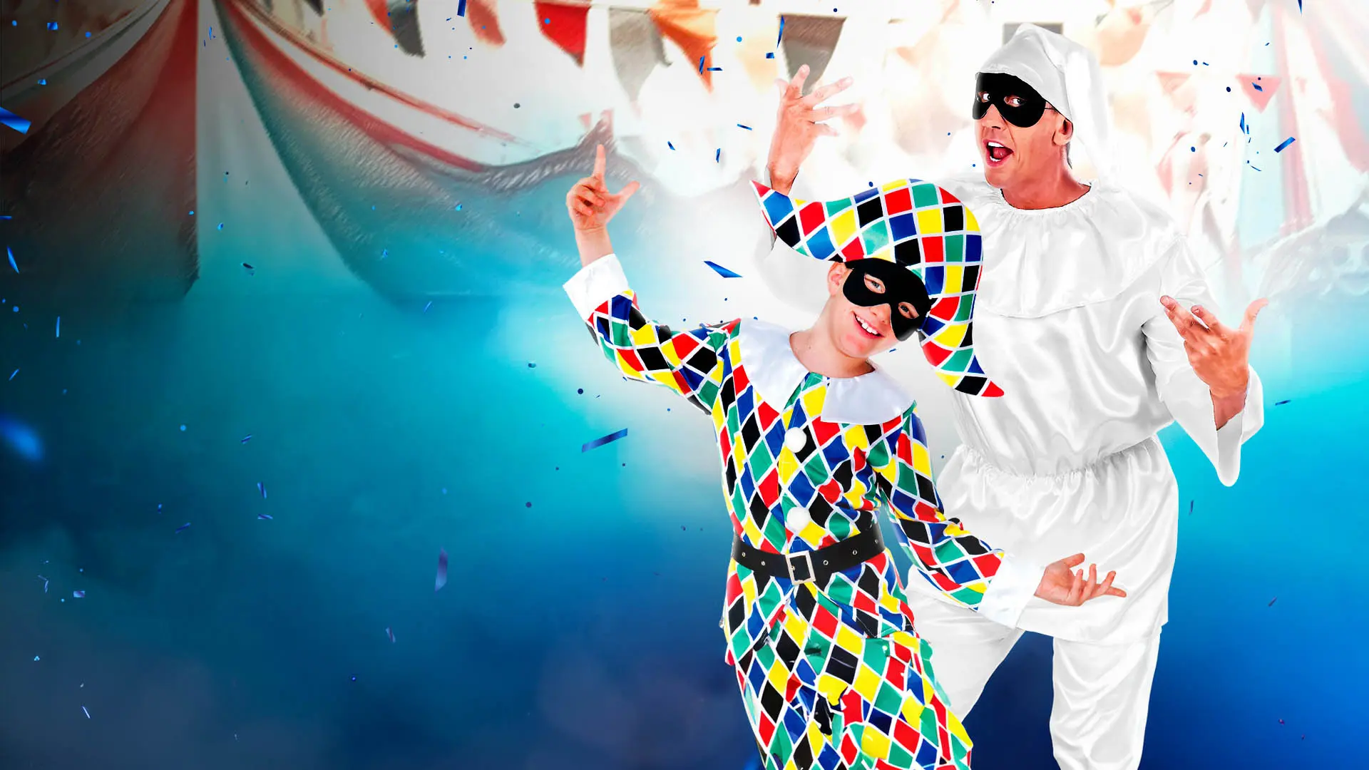 WIDMANN MILANO PARTY FASHION W, Guirlande Festive 3m, Couleurs Du