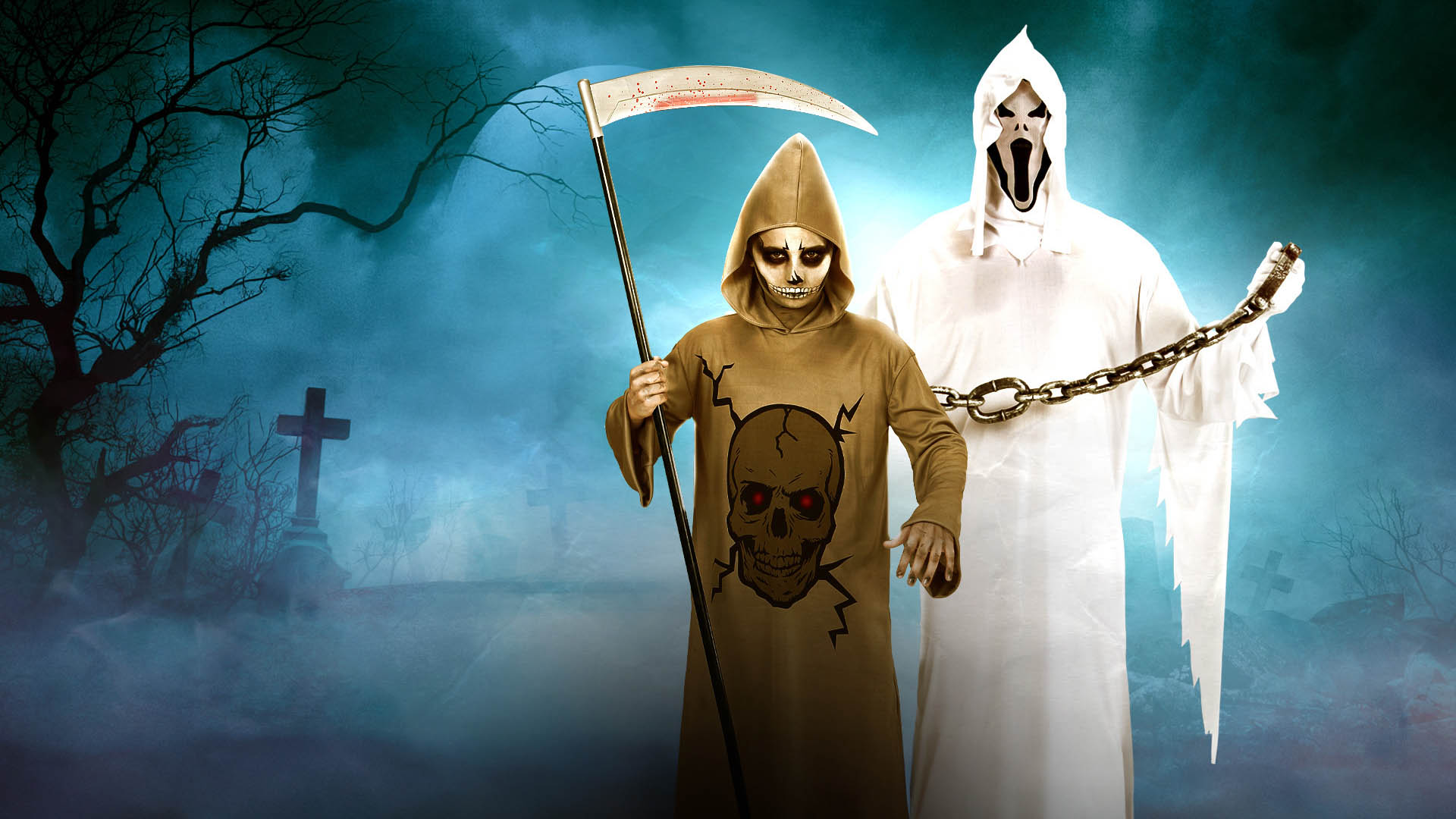 Ghosts & Skeletons<br/><small>Halloween</small>